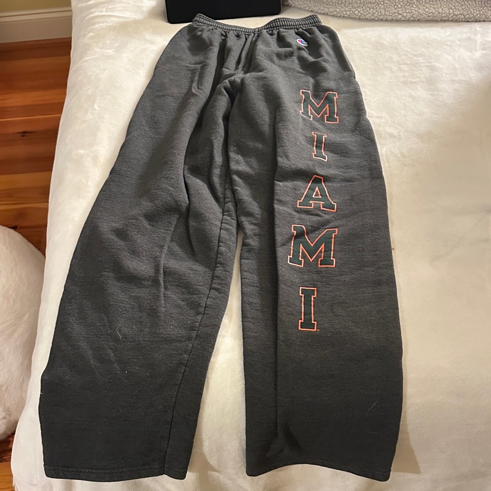 Champion Dark Gray Miami Sweatpants
